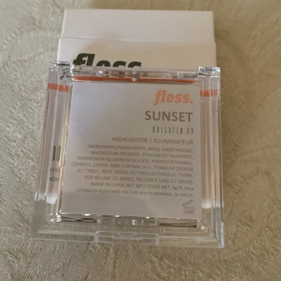 Floss Brighten Up Highlighter in Sunset Pinky Beige BNIB - Picture 8 of 11